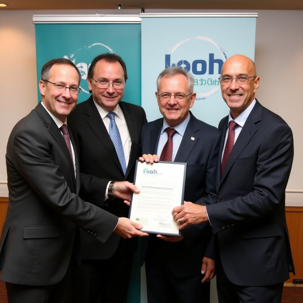 Equipo de FinanzasAR recibiendo premio nacional